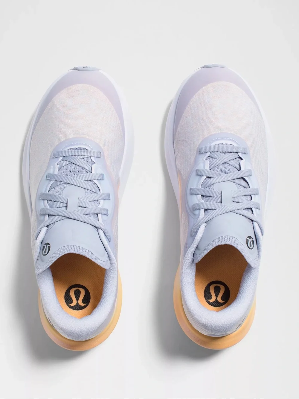 lululemon athletica Lavender Running Shoe with Peach Accent